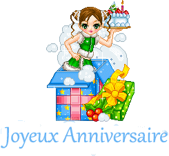 Gif joyeux anniversaire fille